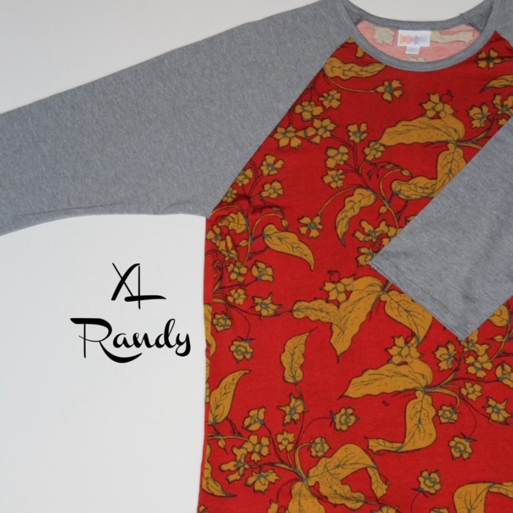 NWT XLarge LuLaRoe Randy Shirt
